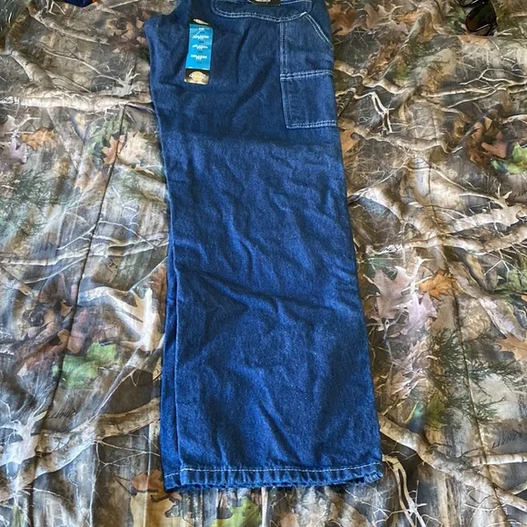 Dickies Straight Leg Relaxed Fit Carpenter Jeans - Picture 4 of 5